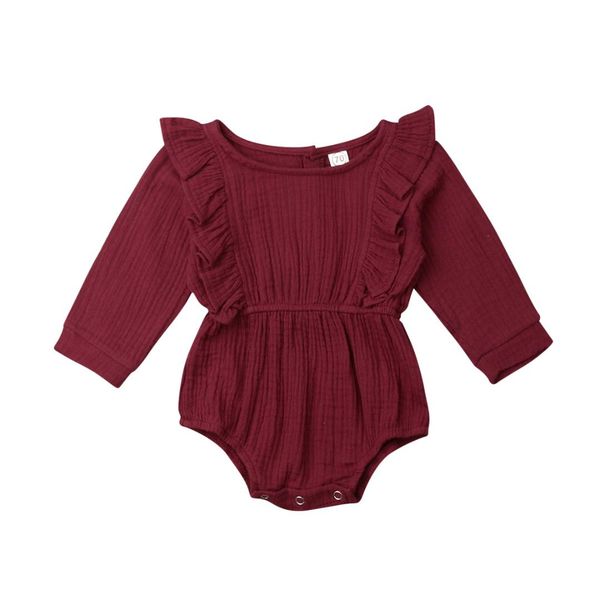 autumn winter newborn baby girl clothes long sleeve ruffle romper jumpsuit bodysuit outfit for baby girl 6-24months, Blue
autumn winter newborn baby girl clothes long sleeve ruffle romper jumpsuit bodysuit outfit for baby girl 6-24months, Blue