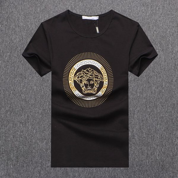 casual mens designers t shirt polos men women letter print short sleeve fashion mens stylist casual round neck tees size m-xxxl, Black;brown 
casual mens designers t shirt polos men women letter print short sleeve fashion mens stylist casual round neck tees size m-xxxl, Black;brown