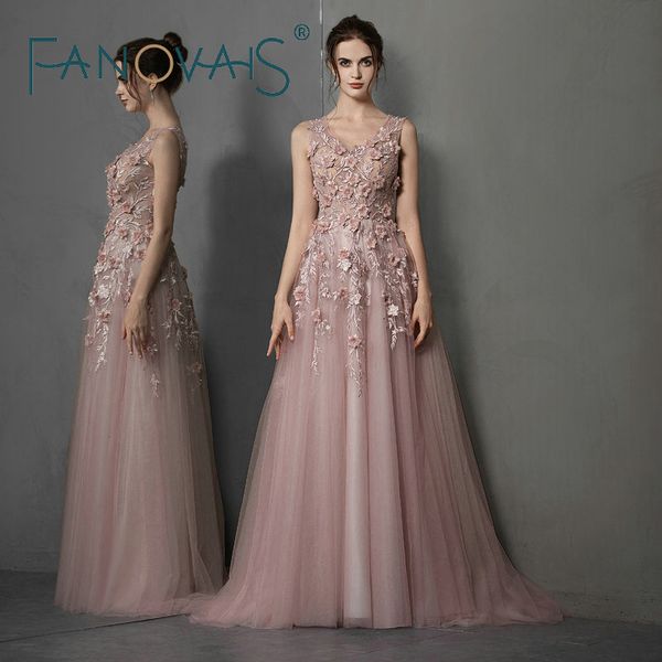 elegant long evening dresses 2019 3d flowers prom dress elegant formal dress for women vestido de novia longo abiye gece elbises, White;black
elegant long evening dresses 2019 3d flowers prom dress elegant formal dress for women vestido de novia longo abiye gece elbises, White;black