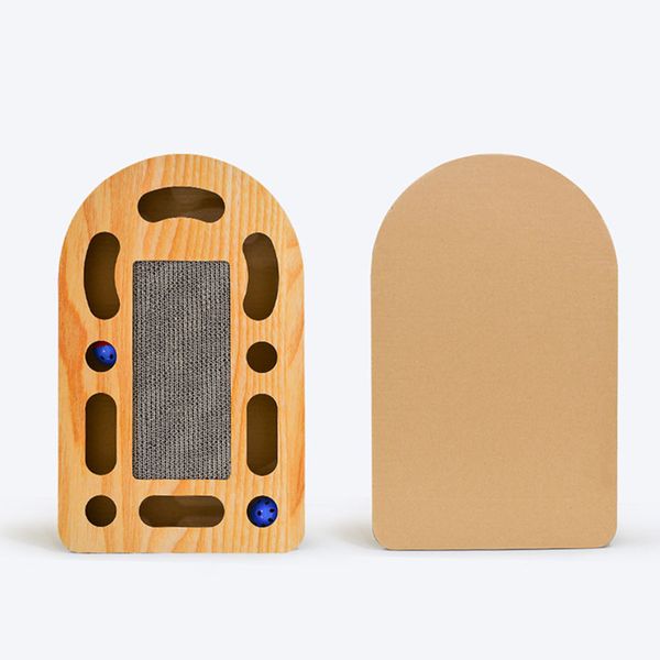 cat toy cat scratching board corrugated paper three holes three slots round disc grabbing ball grinding plate supply 
cat toy cat scratching board corrugated paper three holes three slots round disc grabbing ball grinding plate supply