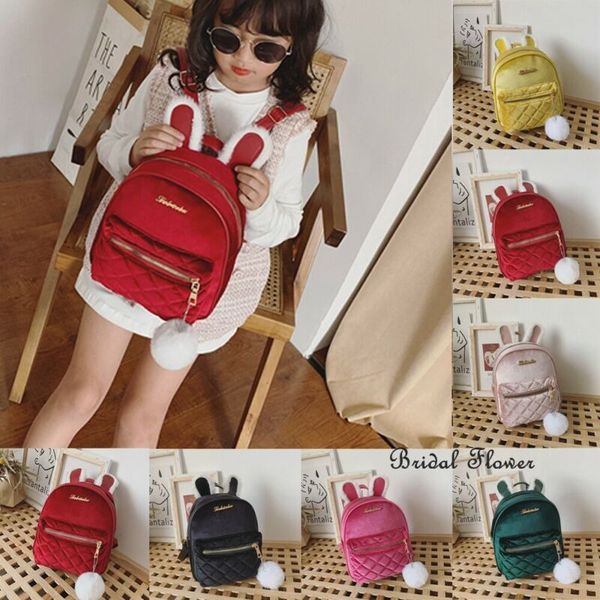 2020 toddler kids ear gold velvet backpack rucksack back to school handbag outdoor baby girl velvet bag
2020 toddler kids ear gold velvet backpack rucksack back to school handbag outdoor baby girl velvet bag
