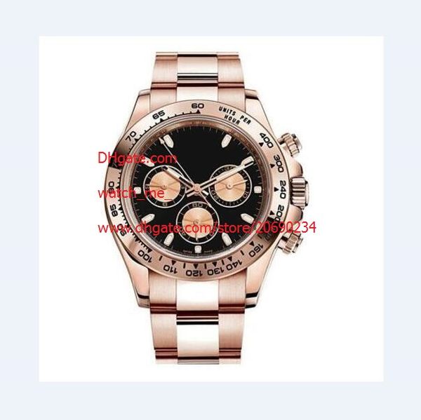 factory supplier luxury sapphire 40mm rose gold 116505 automatic mens men's watch watches no chronograph black dial, Slivery;brown
factory supplier luxury sapphire 40mm rose gold 116505 automatic mens men's watch watches no chronograph black dial, Slivery;brown