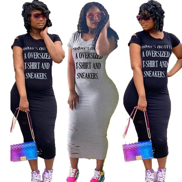 casual dresses letters print summer dress women o neck short sleeve hole bodycon streetwear sheath midi t-shirt loungewear, Black;gray
casual dresses letters print summer dress women o neck short sleeve hole bodycon streetwear sheath midi t-shirt loungewear, Black;gray
