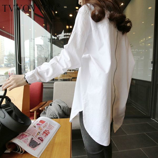 korea back zipper long sleeve white blouse for women casual elegant plus size shirt splice spring summer korean fashion y060
korea back zipper long sleeve white blouse for women casual elegant plus size shirt splice spring summer korean fashion y060