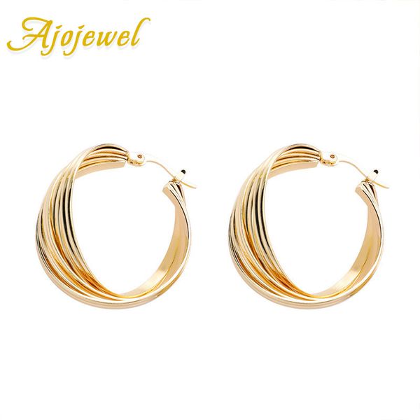 ajojewel multi-layer cross hoop earrings for women classic metal statement earrings fashion jewelry wholesale, Golden
ajojewel multi-layer cross hoop earrings for women classic metal statement earrings fashion jewelry wholesale, Golden