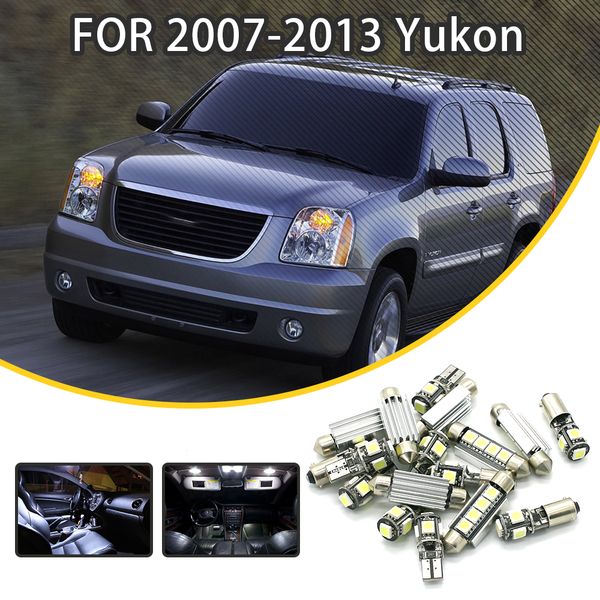 loaut 20pcs white car led light bulbs interior package kit for gmc 2007-2013 yukon dome lights map lights
loaut 20pcs white car led light bulbs interior package kit for gmc 2007-2013 yukon dome lights map lights