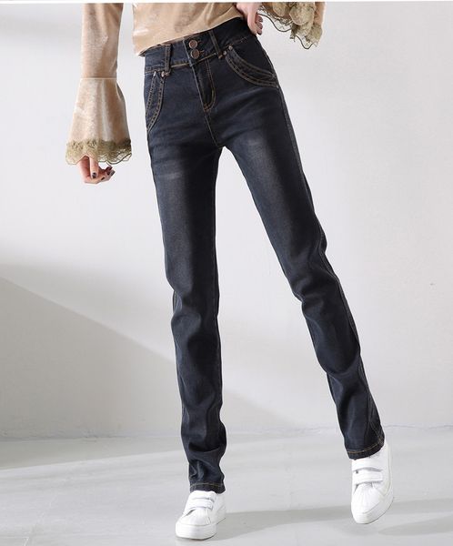 black han edition loose pants students object straight leg feeling in love, Blue