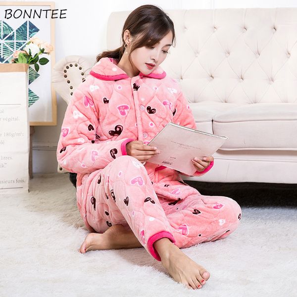 pajama sets women 2019 fashion popular winter chic flannel thicker womens printed casual ladies pockets warm nightwear two piece, Blue;gray
pajama sets women 2019 fashion popular winter chic flannel thicker womens printed casual ladies pockets warm nightwear two piece, Blue;gray