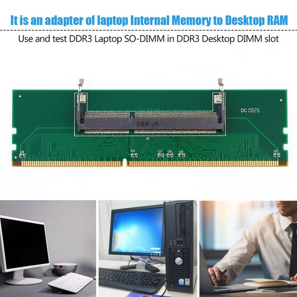 ddr3 для ноутбука so-dimm для desktop dimm память ram разъем адаптер ddr3 нового адаптера ноутбука внутренней памяти в ram desktop
ddr3 для ноутбука so-dimm для desktop dimm память ram разъем адаптер ddr3 нового адаптера ноутбука внутренней памяти в ram desktop