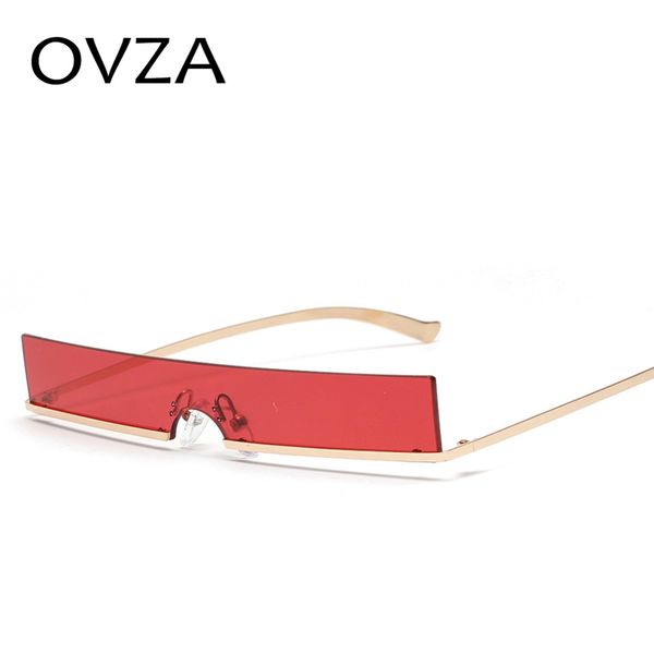 ovza semi-rimless narrow sunglasses punk style cool sunglasses men and women rectangle metal sun lasses fashion s2083, White;black
ovza semi-rimless narrow sunglasses punk style cool sunglasses men and women rectangle metal sun lasses fashion s2083, White;black