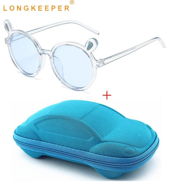 longkeeper 2020 kids sunglasses with case cute children sun glasses baby round eyeware gifts for boys girls uv400 oculos, White;black
longkeeper 2020 kids sunglasses with case cute children sun glasses baby round eyeware gifts for boys girls uv400 oculos, White;black
