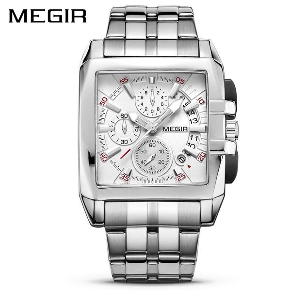megir original luxury men watch stainless steel mens quartz wrist watches business big dial wristwatches relogio masculino, Slivery;brown
megir original luxury men watch stainless steel mens quartz wrist watches business big dial wristwatches relogio masculino, Slivery;brown