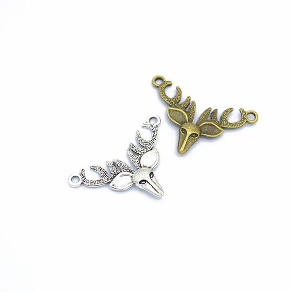 bulk 200pcs deer connectors charms pendant animal wildlife reindeer jewelry bracelet charm connector double side 34x26mm, Bronze;silver
bulk 200pcs deer connectors charms pendant animal wildlife reindeer jewelry bracelet charm connector double side 34x26mm, Bronze;silver
