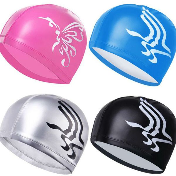 size elastic waterproof pu fabric swim cap ears long hair protection sports swim pool hat cap for men and women
size elastic waterproof pu fabric swim cap ears long hair protection sports swim pool hat cap for men and women
