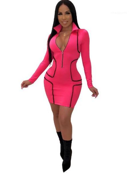 bodycon dresses front zipper designer pencil dress slim fit skinny dress females clothing womens deep v, Black;gray
bodycon dresses front zipper designer pencil dress slim fit skinny dress females clothing womens deep v, Black;gray