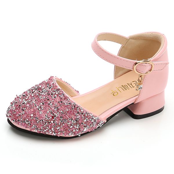 summer girls princess shoes fashion sequins low heel leather shoes shinning kids girl dress pink gold black sc203, Black;red
summer girls princess shoes fashion sequins low heel leather shoes shinning kids girl dress pink gold black sc203, Black;red
