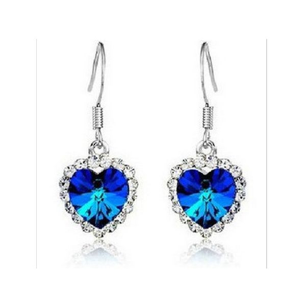 2020 special offer new brincos aretes the heart of ocean water droplets earrings austrian crystal sea love fashion accessories, Silver
2020 special offer new brincos aretes the heart of ocean water droplets earrings austrian crystal sea love fashion accessories, Silver