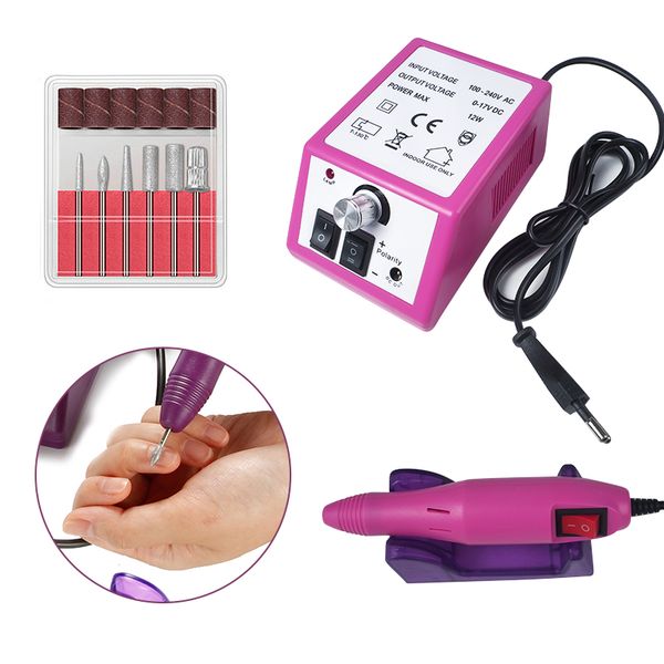 20000rpm electric manicure set professional drill accessory nail file bit manicure machine electric gel varnish remover set, Silver
20000rpm electric manicure set professional drill accessory nail file bit manicure machine electric gel varnish remover set, Silver