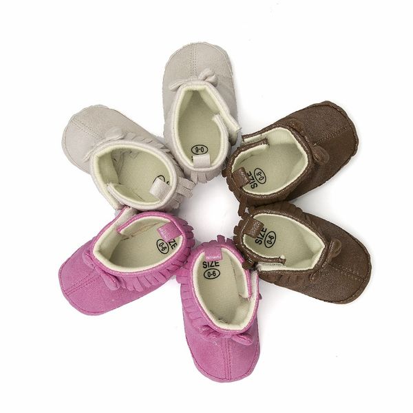 infant baby boys girls boots soft sole anti-slip winter warm snow boot newborn crib shoes, Black;grey
infant baby boys girls boots soft sole anti-slip winter warm snow boot newborn crib shoes, Black;grey