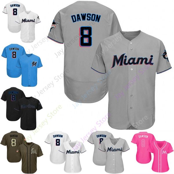Custom Miami 8 Andre Dawson Jersey Florida Marlins Jerseys Cool Base Flexbase White Black Red Grey Home Away Men Women Youth Cheap
Custom Miami 8 Andre Dawson Jersey Florida Marlins Jerseys Cool Base Flexbase White Black Red Grey Home Away Men Women Youth Cheap