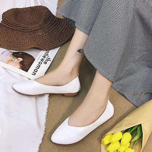 women's flats women shoes candy color woman loafers spring casual flat shoes women zapatos mujer plus size schuhe damen, Black
women's flats women shoes candy color woman loafers spring casual flat shoes women zapatos mujer plus size schuhe damen, Black