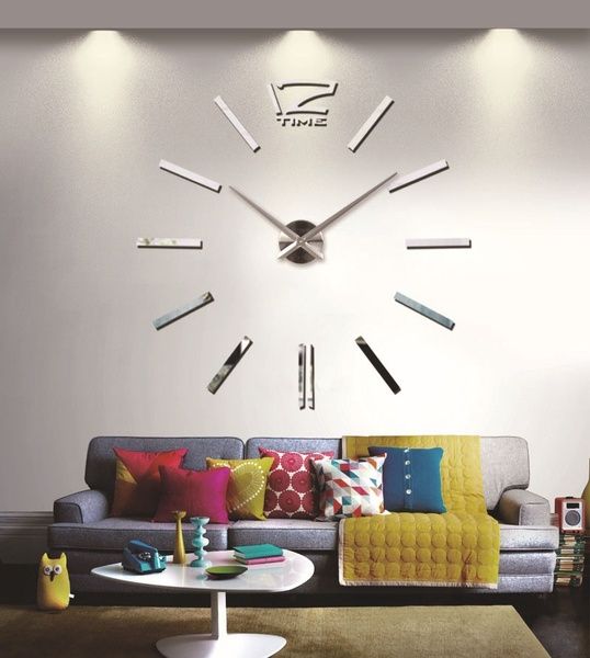 new trendy large diy 3d wall clock home decor bell cool mirrors stickers art watch
new trendy large diy 3d wall clock home decor bell cool mirrors stickers art watch