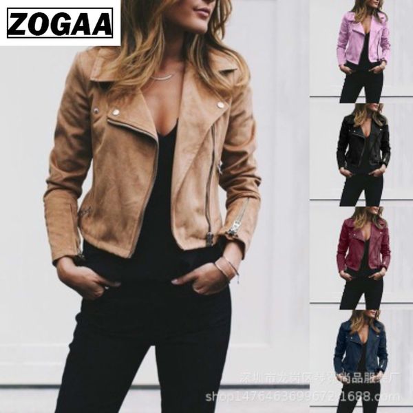 zogaa women short jackets spring fashion solid zipper cropped jackets coats slim fit streetwear jacket overcoats plus size, Black;brown
zogaa women short jackets spring fashion solid zipper cropped jackets coats slim fit streetwear jacket overcoats plus size, Black;brown
