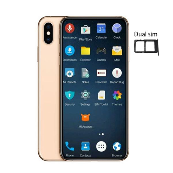 Зеленая бирка 6.5 дюймов Goophone XS Макс четырехъядерный MTK6580 лицо ID смартфоны 1g / 16G пок
Зеленая бирка 6.5 дюймов Goophone XS Макс четырехъядерный MTK6580 лицо ID смартфоны 1g / 16G пок