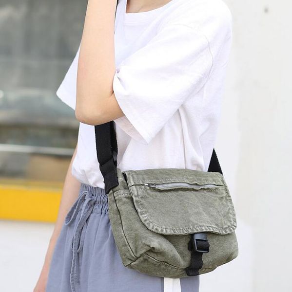 simple canvas bag retro washed old messenger bag wild hong kong style shoulder messenger
simple canvas bag retro washed old messenger bag wild hong kong style shoulder messenger
