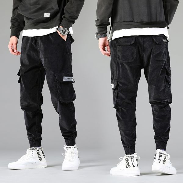 autumn new men vintage black warm corduroy cargo casual pants streetwear hip hip harajuku man jeans jogger sweatpant trousers
autumn new men vintage black warm corduroy cargo casual pants streetwear hip hip harajuku man jeans jogger sweatpant trousers