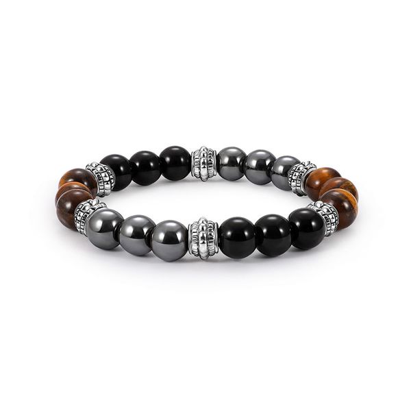 luxury design cool mens and womens friendship jewelry handmade natural stone 8mm beads bracelet, Black
luxury design cool mens and womens friendship jewelry handmade natural stone 8mm beads bracelet, Black
