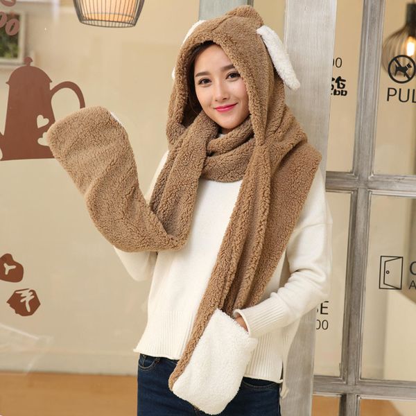 women hat scarf ladies faux fur winter accessories warm fluffy hood scarf hat snood pocket hats gloves ears czapka i szalik sea4, Blue;gray
women hat scarf ladies faux fur winter accessories warm fluffy hood scarf hat snood pocket hats gloves ears czapka i szalik sea4, Blue;gray