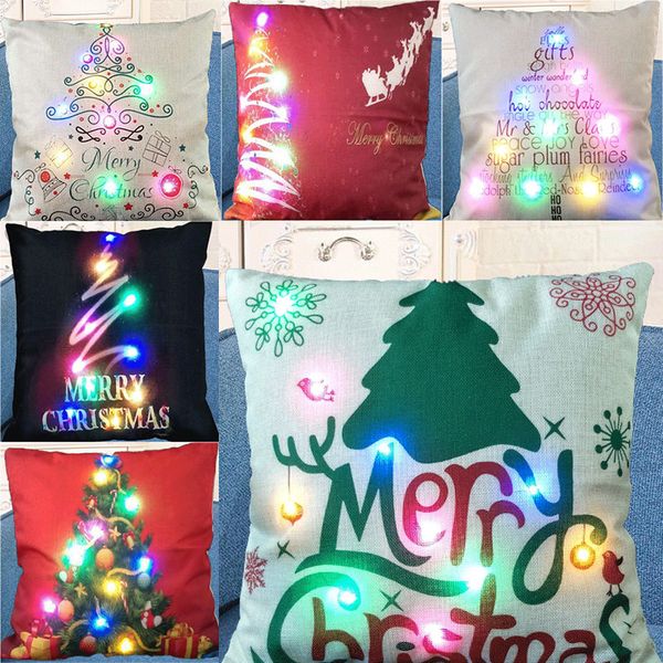 led light luminous pillow case linen pillow covers cushion cover christmas pillowcase home sofa car decoration wx9-1505
led light luminous pillow case linen pillow covers cushion cover christmas pillowcase home sofa car decoration wx9-1505