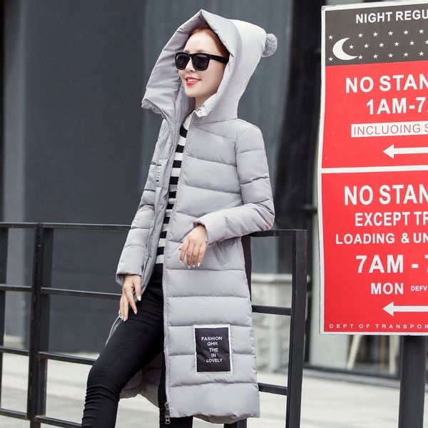 women winter jackets long thick wadded jacket hood down cotton padded coats female plus size 3xl abrigos mujer lx12, Black
women winter jackets long thick wadded jacket hood down cotton padded coats female plus size 3xl abrigos mujer lx12, Black