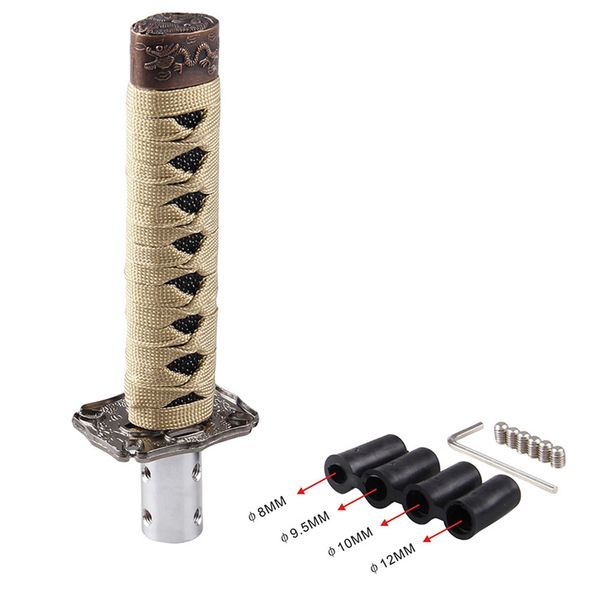 accessories tool shift knob easy use universal samurai sword non-slip fashion katana gear shifter auto car modification adapter
accessories tool shift knob easy use universal samurai sword non-slip fashion katana gear shifter auto car modification adapter