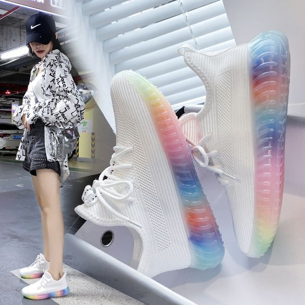 colorful women shoes 2020 autumn sneakers shoes woman lace up soft bottom students mesh breathable flying casual plus size, Black
colorful women shoes 2020 autumn sneakers shoes woman lace up soft bottom students mesh breathable flying casual plus size, Black