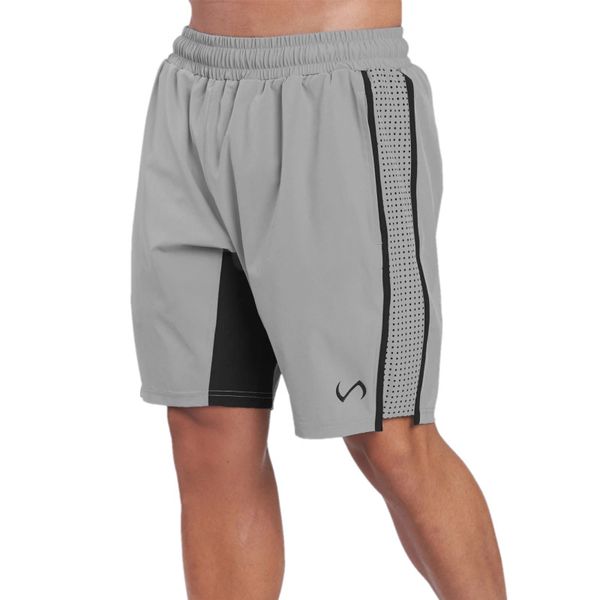 running shorts men gym wear workout mesh shorts traning sport fitness athletic quick crossfit jogging sport gym men, Black;blue 
running shorts men gym wear workout mesh shorts traning sport fitness athletic quick crossfit jogging sport gym men, Black;blue