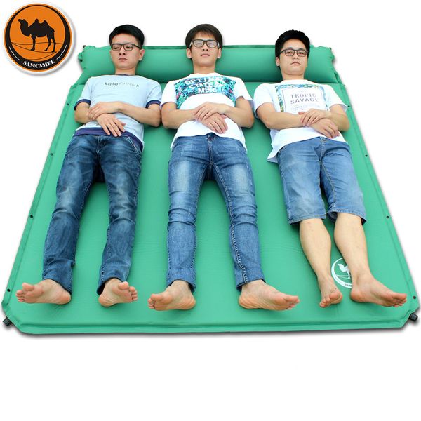 desert camel 188*160*3.5cm ultralarge 3 peson use inflatable camping mat inflatable mattress air coushion
desert camel 188*160*3.5cm ultralarge 3 peson use inflatable camping mat inflatable mattress air coushion