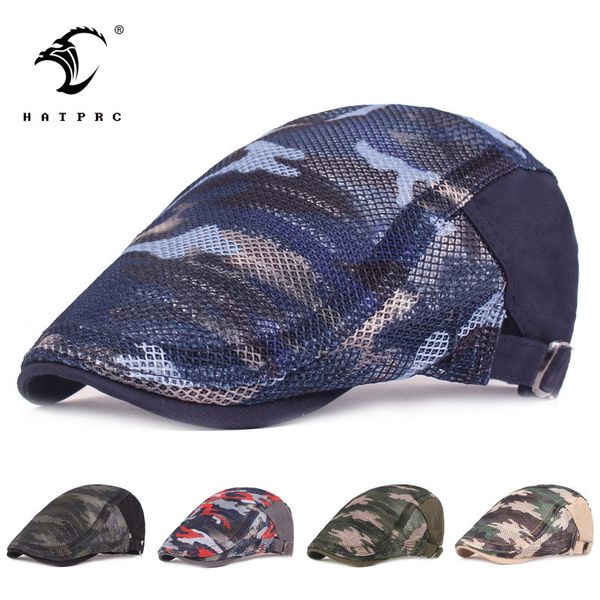 mesh cap summer mesh beret camouflage forward cap breathable mesh cap men camouflage hat, Blue;gray
mesh cap summer mesh beret camouflage forward cap breathable mesh cap men camouflage hat, Blue;gray