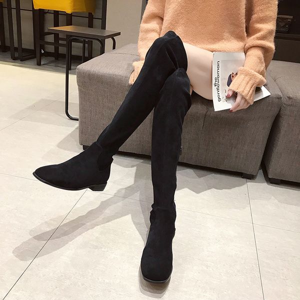 black boots booties woman 2019 low heel zipper female shoes winter footwear thigh high heels high boots-women ladies
black boots booties woman 2019 low heel zipper female shoes winter footwear thigh high heels high boots-women ladies