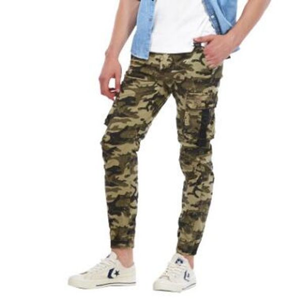 2018 new men fashion japanese camo overalls middle waist long pencil pants slim elastic large size camouflage casual pants, Black
2018 new men fashion japanese camo overalls middle waist long pencil pants slim elastic large size camouflage casual pants, Black