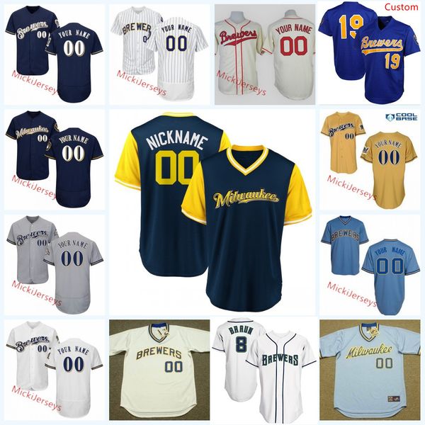 Custom Milwaukee Jersey #21 Travis Shaw #24 Jesus Aguilar #16 Ben Gamel #7 Eric Thames #14 Hernan Perez #53 Brandon Woodruff Jersey S-3XL
Custom Milwaukee Jersey #21 Travis Shaw #24 Jesus Aguilar #16 Ben Gamel #7 Eric Thames #14 Hernan Perez #53 Brandon Woodruff Jersey S-3XL