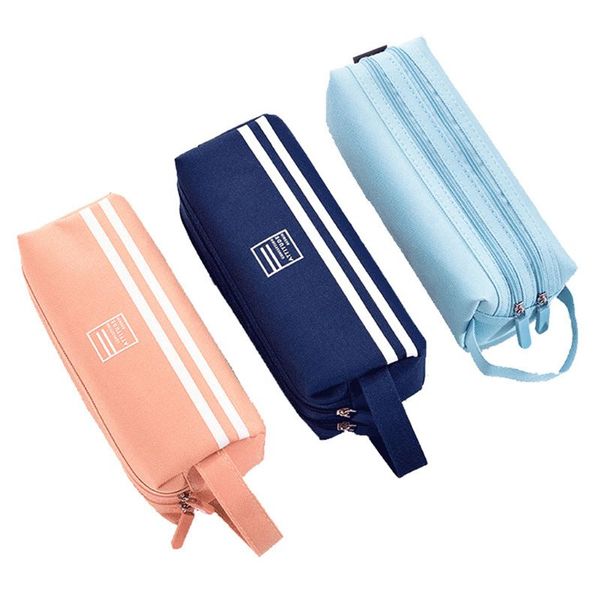 double zipper large pencil case kawaii school pencil case pen bag box for girls gifts cute stationery supplies
double zipper large pencil case kawaii school pencil case pen bag box for girls gifts cute stationery supplies