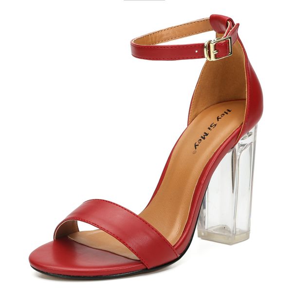 women sandals ankle strap high heels luxury crystal heels sandals classic summer red white party shoes size 39-48, Black
women sandals ankle strap high heels luxury crystal heels sandals classic summer red white party shoes size 39-48, Black