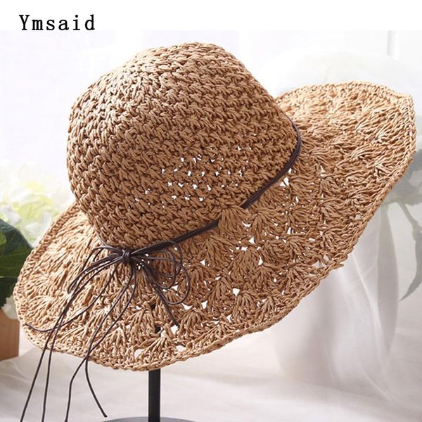 ymsaid brand sun hat for women bowknot rafia straw hat folded summer wide roundabout beach women chapeau femme, Blue;gray
ymsaid brand sun hat for women bowknot rafia straw hat folded summer wide roundabout beach women chapeau femme, Blue;gray