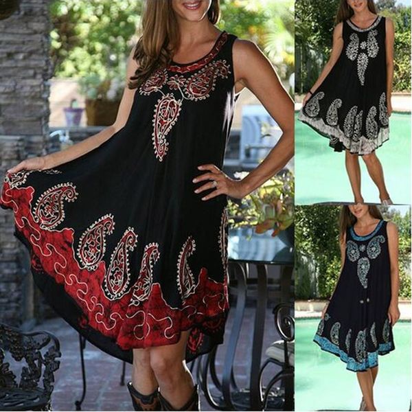 summer dress 2019 women's fashion sleeveless off-shoulder print tank high waist asymmetrical dresses woman party night vestidos, Black;gray
summer dress 2019 women's fashion sleeveless off-shoulder print tank high waist asymmetrical dresses woman party night vestidos, Black;gray