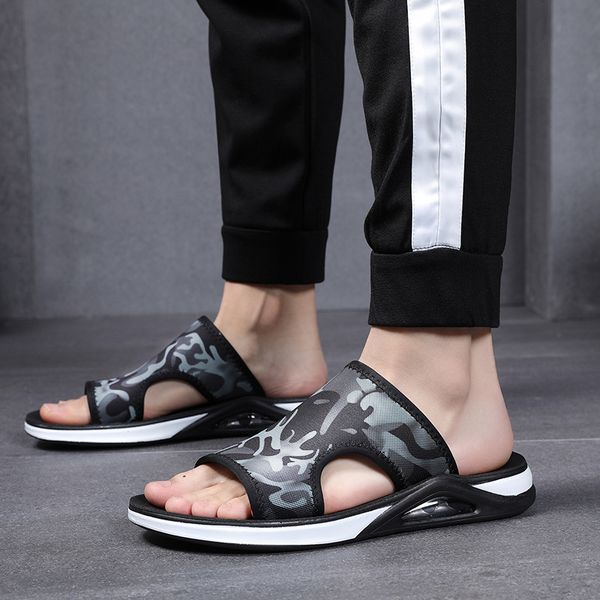 classics fashion slides for men air mesh rubber outside slippers flat with casual summer shoes, Black
classics fashion slides for men air mesh rubber outside slippers flat with casual summer shoes, Black