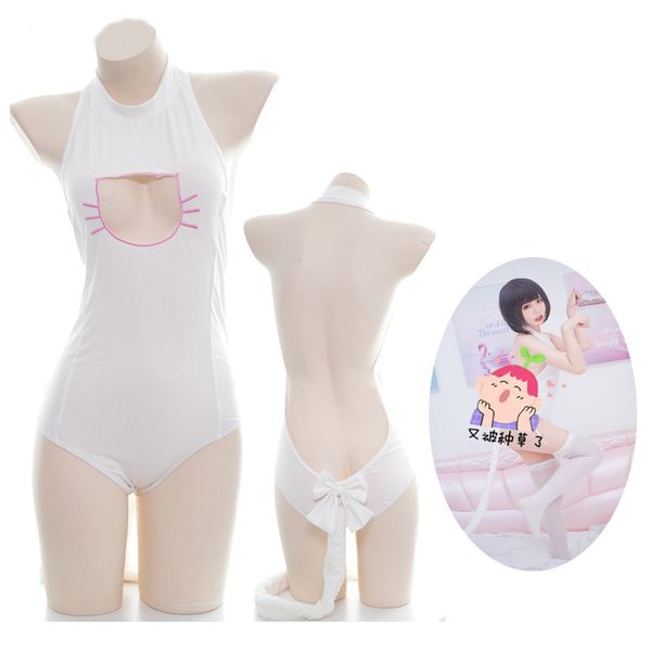sukumizu jumpsuits swimsuit swimwear cute kitty cat tail backless lingerie open chest woman lolita summer cosplay dress cos, Red;black
sukumizu jumpsuits swimsuit swimwear cute kitty cat tail backless lingerie open chest woman lolita summer cosplay dress cos, Red;black