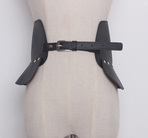 women's runway fashion pu leather punk cummerbunds female dress corsets waistband belts decoration wide belt r1416, Black;brown
women's runway fashion pu leather punk cummerbunds female dress corsets waistband belts decoration wide belt r1416, Black;brown