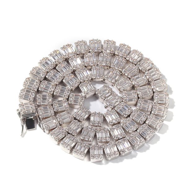 iced out chains hip hop jewelry men full diamond necklace micro cubic zirconia copper set diamond necklace bread square diamon, Silver
iced out chains hip hop jewelry men full diamond necklace micro cubic zirconia copper set diamond necklace bread square diamon, Silver